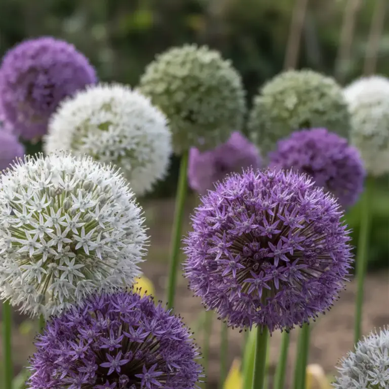 Czosnek Ozdobny Odmiany
