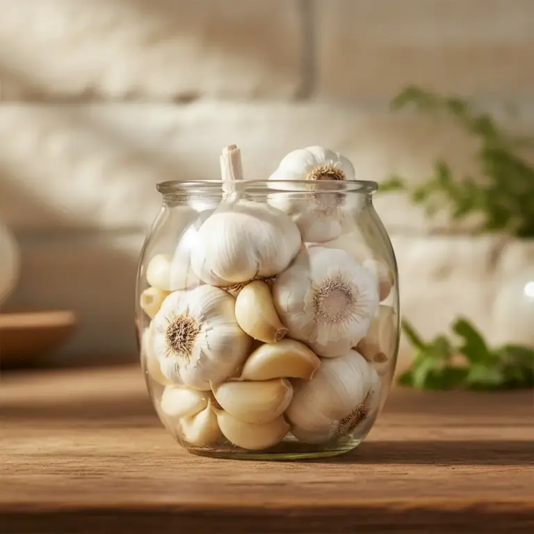 Jak Przechowywać Czosnek W Słoiku?