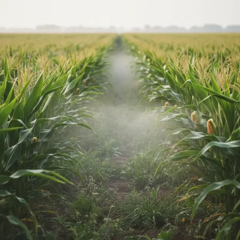 Oprysk Na Chwasty W Kukurydzy