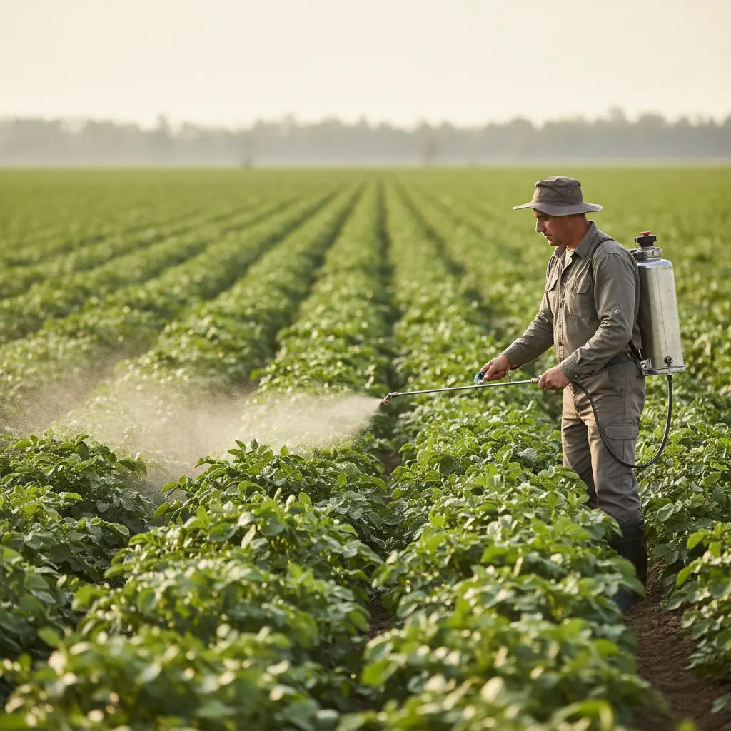 Oprysk Na Chwasty W Ziemniakach