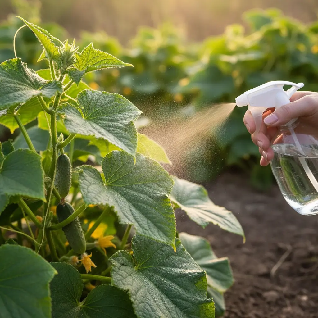 Oprysk Z Sody Na Ogórki