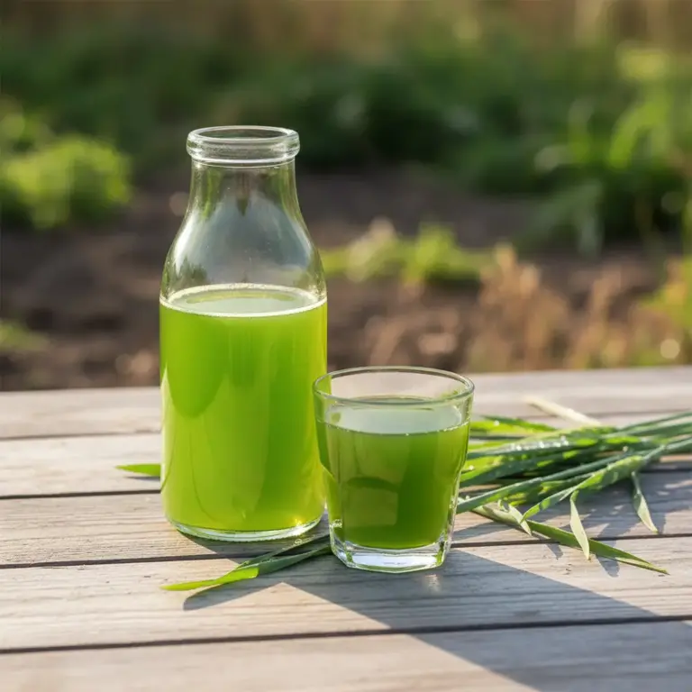 Sok Z Młodego Jęczmienia