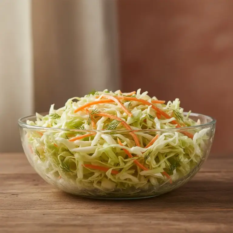 Surówka Z Młodej Kapusty