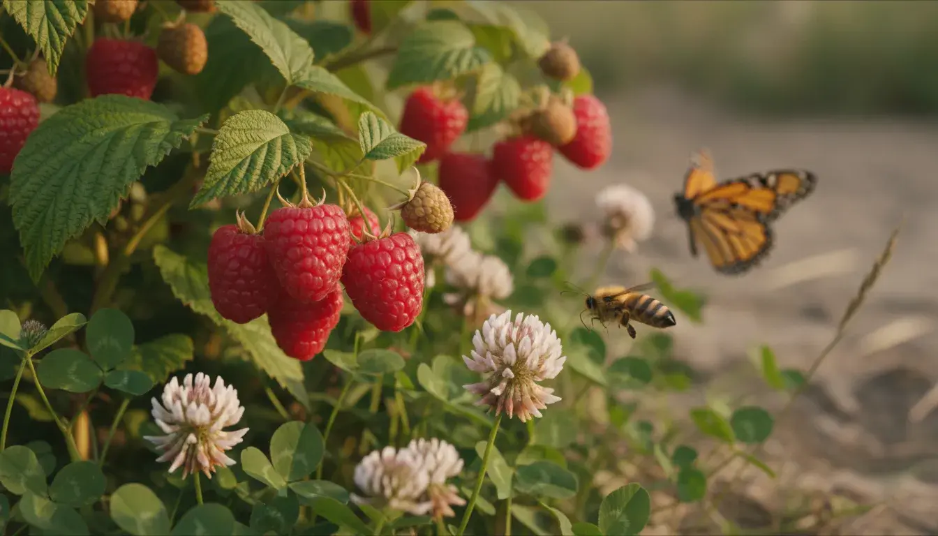 Dlaczego dobór sąsiedztwa roślin wpływa na plonowanie malin?