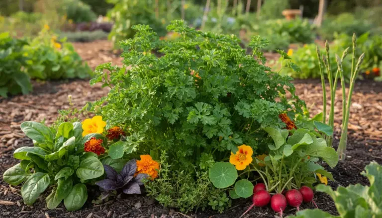Co Sadzić Obok Pietruszki?