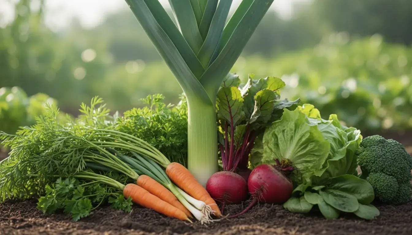 Jakie warzywa można sadzić obok pora?