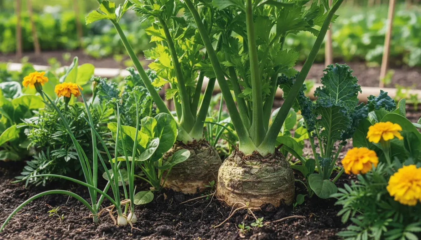 Co Sadzić Obok Selera Korzeniowego?