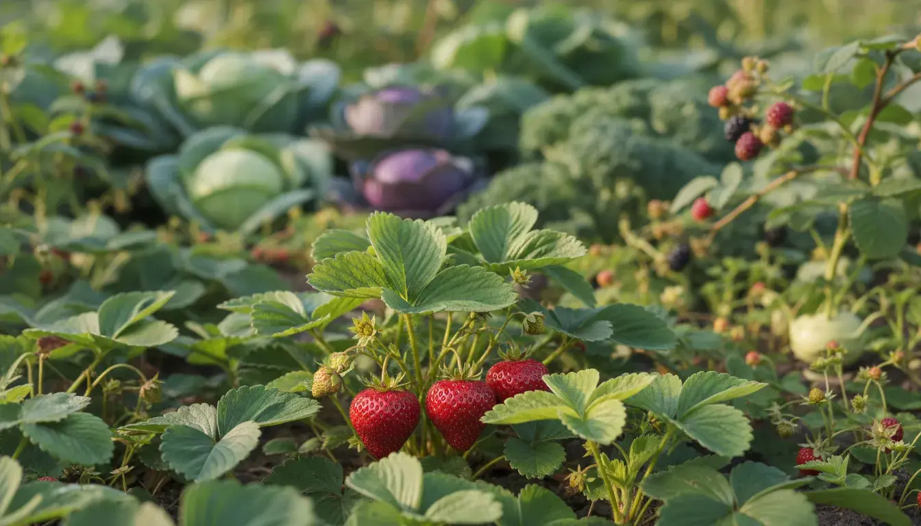 Jakie warzywa i owoce są złym sąsiedztwem dla truskawek?