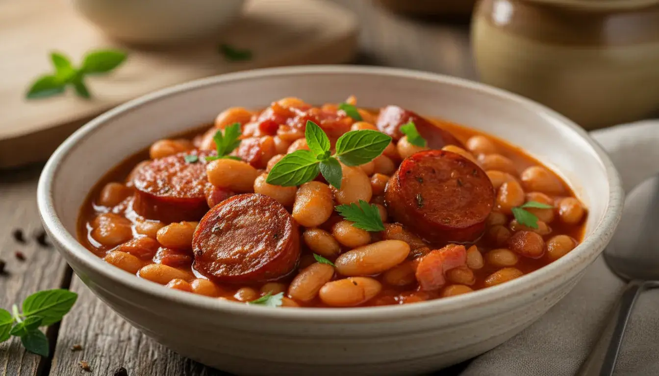 Ile kalorii ma fasolka po bretońsku?