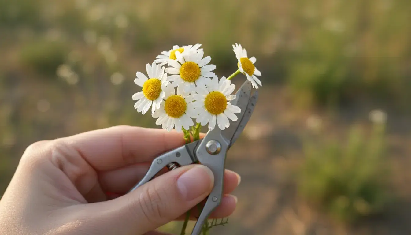 Kiedy i jak prawidłowo zbierać rumianek do suszenia?