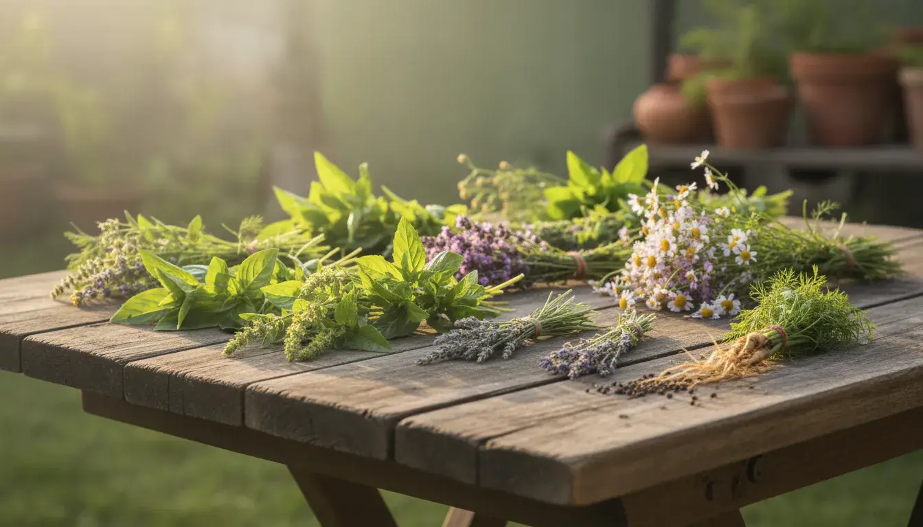 Kiedy i jak zbierać zioła do suszenia?