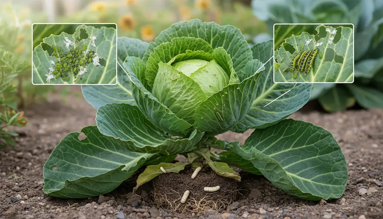 Jakie szkodniki niszczą kapustę?