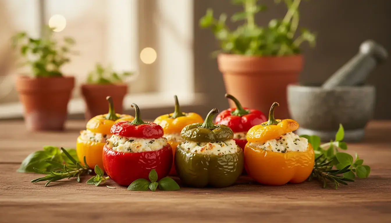 Papryczki Faszerowane