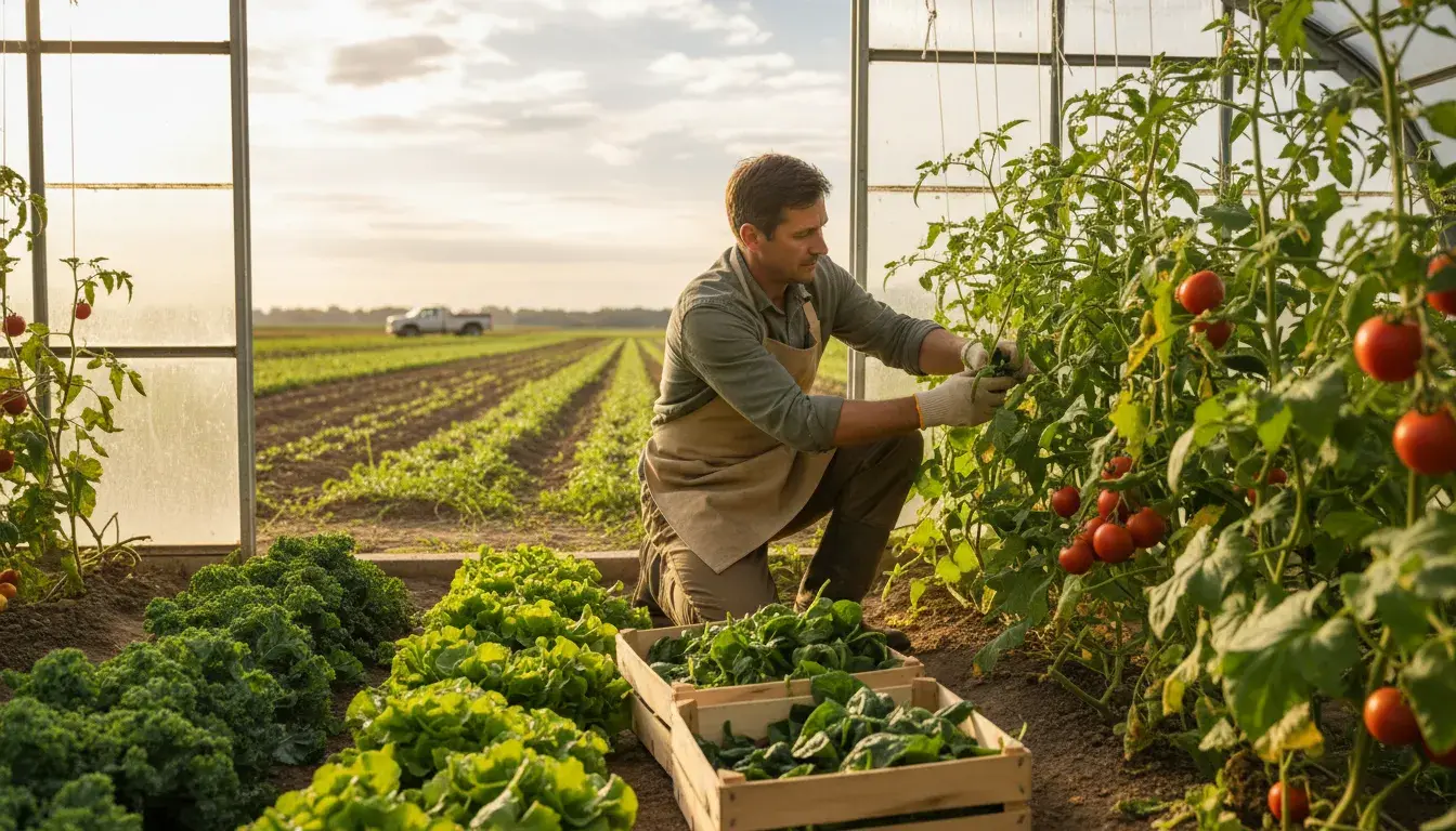Czym zajmuje się producent warzyw?
