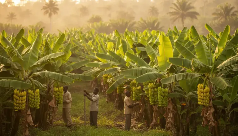 Uprawa Bananów W Kamerunie