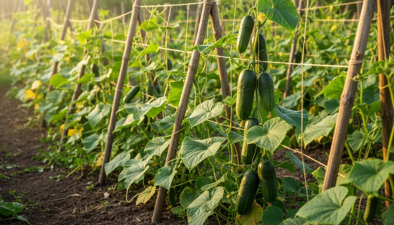 Co wpływa na udaną uprawę ogórków?