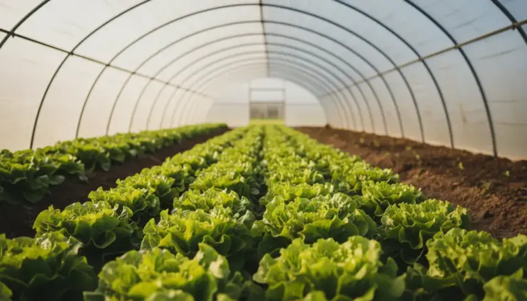 Uprawa Sałaty W Tunelu Nieogrzewanym