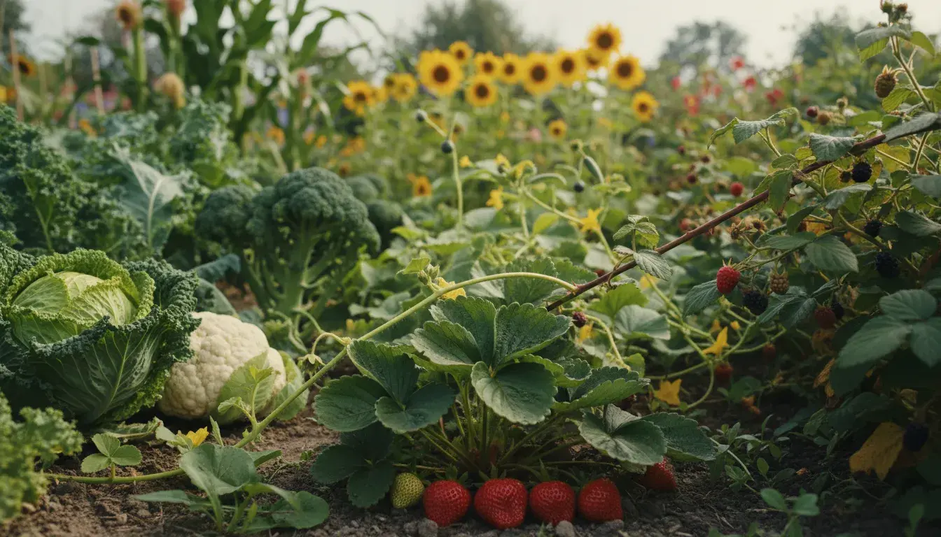 Jakie warzywa i owoce hamują rozwój truskawek?