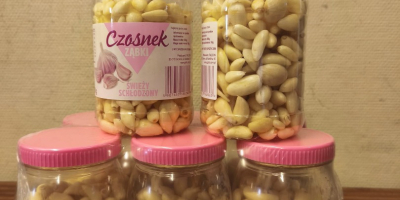 czosnek obrany pod zamówienie