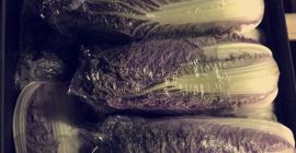 Witam sprzedam kapustę pekińska zielona waga 0.6-1.5 kg Opakowanie