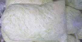 Sprzedaż kapusty struganej świeżej. 10 kg / worek Torba: