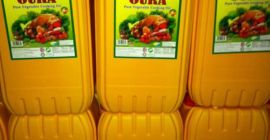 Arab Supplier Fabrication & Retail Sdn Bhd (ASFAR Holding) 895397-K under the Malaysian Palm Oil Board (MPOB) No: 560139113000. 

1. Vegetable Cooking Oil 
2. Origin : Malaysia 
3. Grade : CP8 & CP10 
4. Pure and Natural 
5. Rich in Vitamin E 

Product 
RBD Palm Olein, Vegetable Ghee, Shortening, and Margarine 
ASFAR-Oils is 100% premium grade palm olein. 
Rich in Anti-Oxidnat ( Vitamin A, D & E), Cholesterol-Free, GMO- Free and Trans-Fatty. 

Application 
Use in industrial and household frying, fast food preparation, cooking and salad.. 


Ben