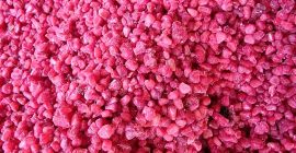 Firma jest producentem z Ukrainy. Oferuje mrożone maliny. Gris