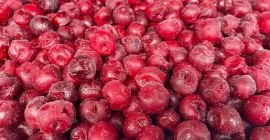 Продаем замороженную вишню без косточки, коробки на 10 кг.